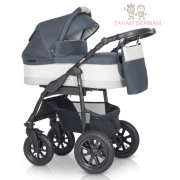Verdi Laser Black collection bērnu universālie ratiņi 3in1 04