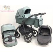 Riko Marla 3-1 05 Basil (mint), bērnu rati Riko Riko Marla 3-1 05 Basil (mint), bērnu rati Riko