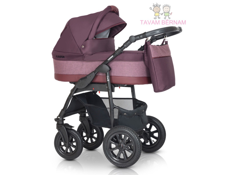 Verdi Laser Black collection bērnu universālie ratiņi 3in1 02 Verdi Laser Black collection bērnu universālie ratiņi 3in1 02