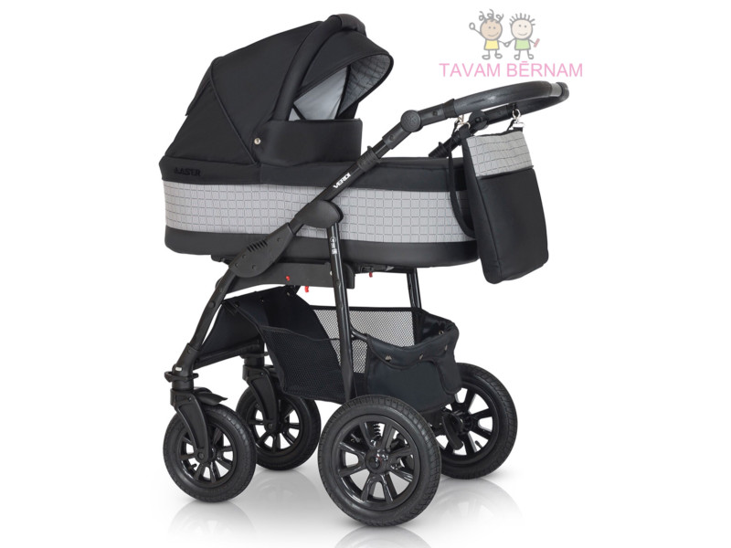 Verdi Laser Black collection bērnu universālie ratiņi 3in1 03 Verdi Laser Black collection bērnu universālie ratiņi 3in1 03