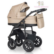 Verdi Laser Black collection bērnu universālie ratiņi 3in1 05