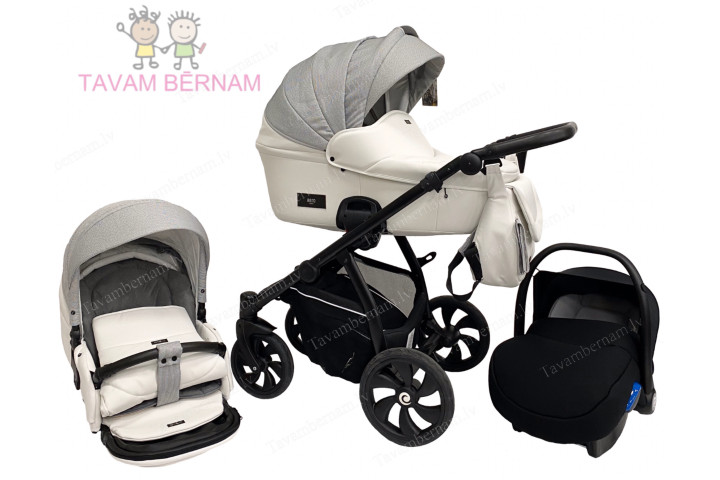 Tutis Aero Eco 3-1 (Eco White) bērnu rati