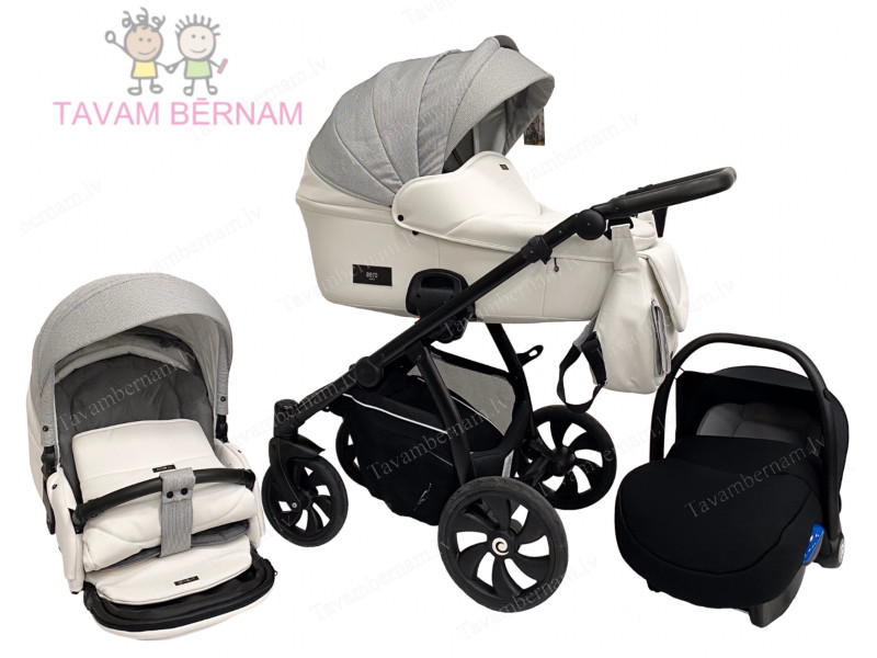 Tutis Aero Eco 3-1 (Eco White) bērnu rati