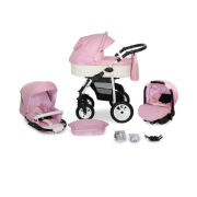 Verdi Laser bērnu universālie ratiņi 3in1 col.2 (pink)