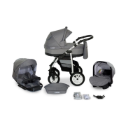 Verdi Laser bērnu universālie ratiņi 3in1 col.14 (grey/Black)