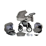Verdi Laser bērnu universālie ratiņi 3in1 col.1 (grey)