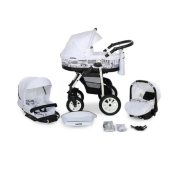 Verdi Laser bērnu universālie ratiņi 3in1 col.3 (White)