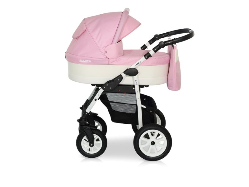 Verdi Laser bērnu universālie ratiņi 3in1 col.2 (pink)