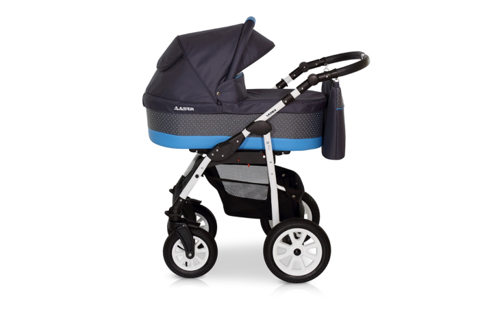 Verdi Laser bērnu universālie ratiņi 3in1 col.8 (Grey/blue)