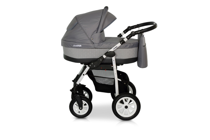Verdi Laser bērnu universālie ratiņi 3in1 col.11 (grey/grey)