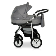 Verdi Laser bērnu universālie ratiņi 3in1 col.14 (grey/Black)