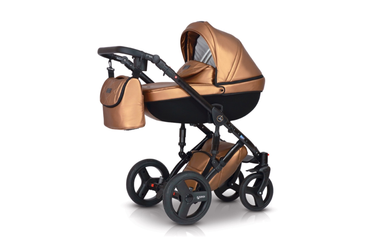Verdi Mirage Limited bērnu universālie ratiņi 3in1 col.GOLD