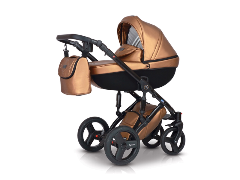 Verdi Mirage Limited bērnu universālie ratiņi 3in1 col.GOLD