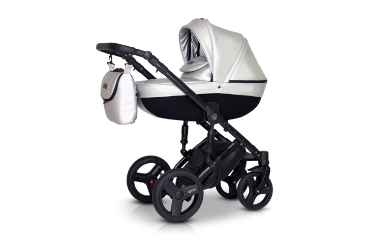 Verdi Mirage Limited bērnu universālie ratiņi 3in1 col.SILVER