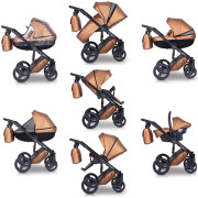 Verdi Mirage Limited bērnu universālie ratiņi 3in1 col.SUMMER