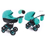 Camarelo Sevilla bērnu Universālie ratiņi  2in1 col.XSE-4 (ocean blue)