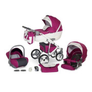 Verdi Vango bērnu universālie ratiņi 3in1 col.2 (Pink)