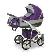 Verdi Vango bērnu universālie ratiņi 3in1 col.3 (Violet)