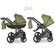 Verdi Mirage universālie bērnu ratiņi 2in1 col.2 (Eco Grey)