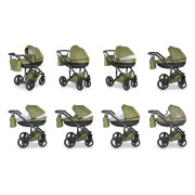 Verdi Mirage universālie bērnu ratiņi 2in1 col.2 (Eco Grey)
