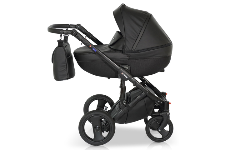 Verdi Mirage universālie bērnu ratiņi 2in1 col.1 (Eco Black)
