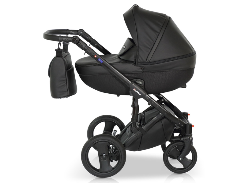 Verdi Mirage universālie bērnu ratiņi 2in1 col.1 (Eco Black)