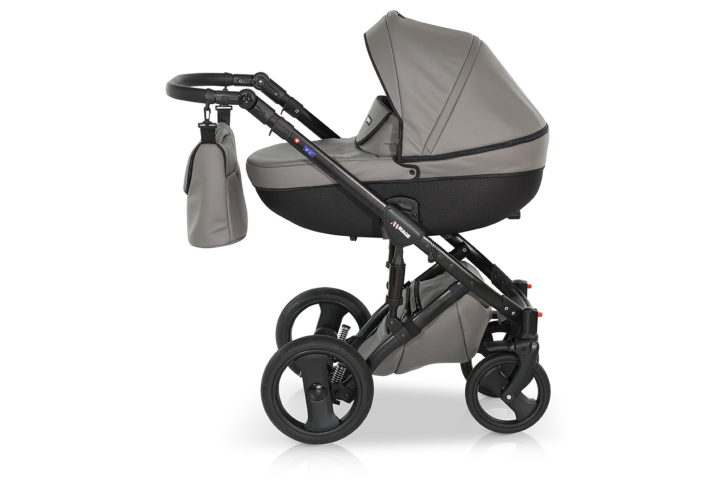 Verdi Mirage universālie bērnu ratiņi 2in1 col.2 (Eco Grey)