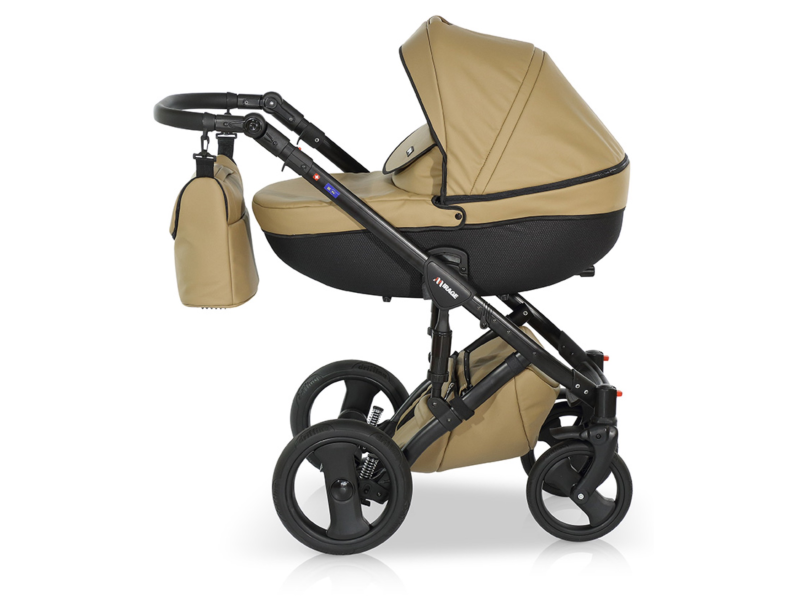 Verdi Mirage universālie bērnu ratiņi 3in1 col.4 (Eco Beige)