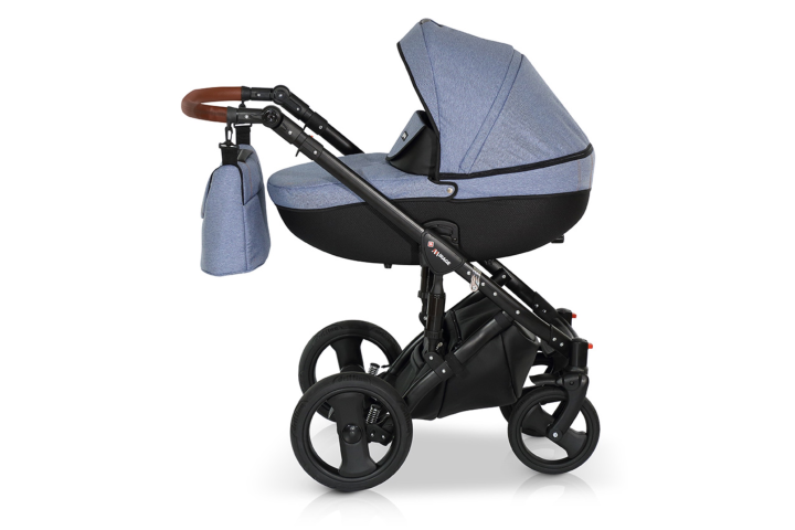 Verdi Mirage universālie bērnu ratiņi 3in1 col.5 (Denim Blue)