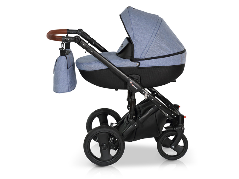 Verdi Mirage universālie bērnu ratiņi 3in1 col.5 (Denim Blue)