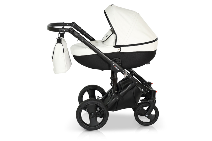Verdi Mirage universālie bērnu ratiņi 3in1 col.6 (Eco White)