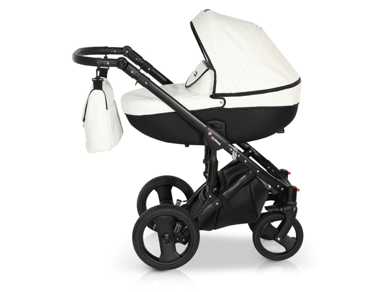 Verdi Mirage universālie bērnu ratiņi 3in1 col.6 (Eco White)