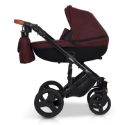 Verdi Mirage universālie bērnu ratiņi 3in1 col.11 (Denim Cherry)