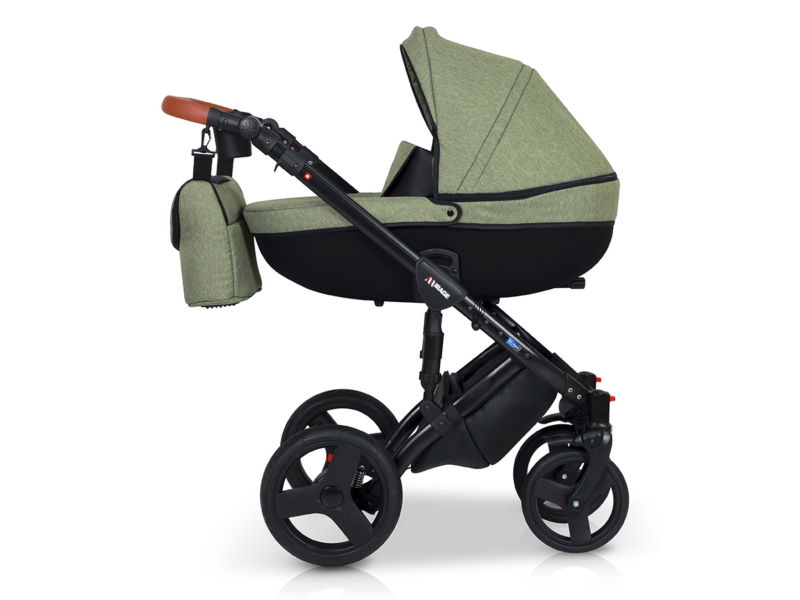 Verdi Mirage universālie bērnu ratiņi 3in1 col.12 (Denim Green)