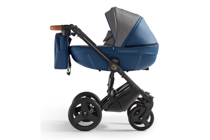 Verdi Orion universālie bērnu ratiņi 3in1 col.Eco Blue/Denim grey