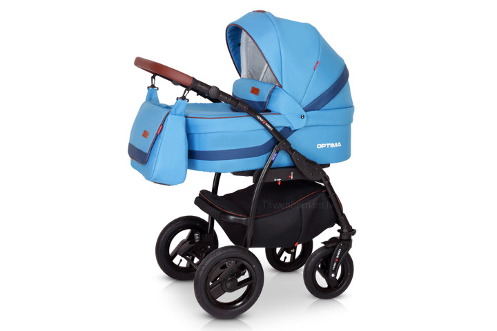 Verdi Optima bērnu universālie ratiņi 3in1 col.B5 (Blue)