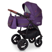 Verdi Optima bērnu universālie ratiņi 3in1 col.B4 (violet)