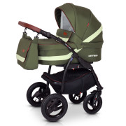 Verdi Optima bērnu universālie ratiņi 3in1 col.B2 (Dark Green)