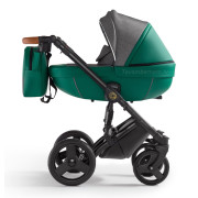 Verdi Orion universālie bērnu ratiņi 3in1 col.Eco Green/Denim grey