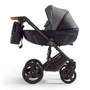 Verdi Orion universālie bērnu ratiņi 3in1 col.Eco Black/Denim grey