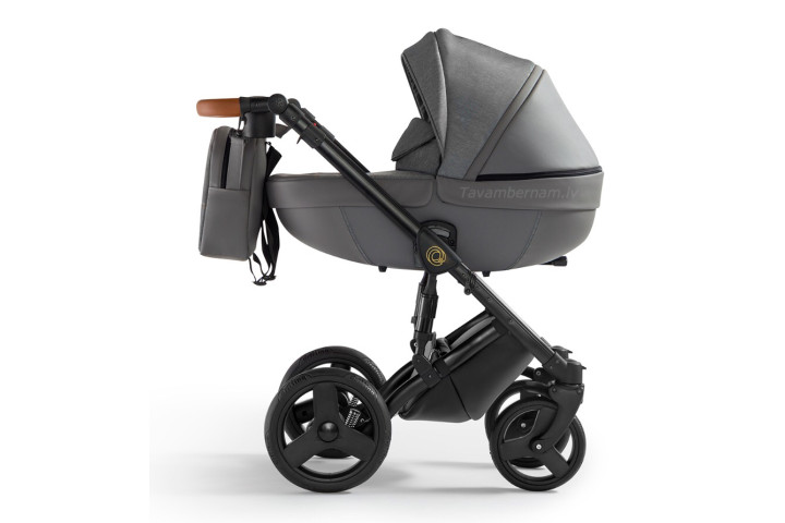 Verdi Orion universālie bērnu ratiņi 3in1 col.Eco Grey/Denim grey