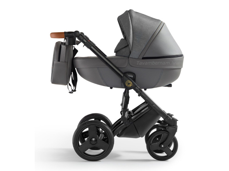 Verdi Orion universālie bērnu ratiņi 3in1 col.Eco Grey/Denim grey