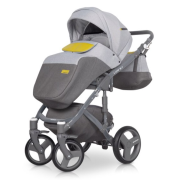 Riko Vario bērnu universālie ratiņi 3in1col.01 Grey Fox