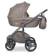 Riko Vario bērnu universālie ratiņi 3in1col.02 Caramel