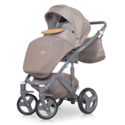 Riko Vario bērnu universālie ratiņi 3in1col.02 Caramel