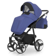 Riko Re-flex bērnu universālie ratiņi 3in1col.01 Sapphire